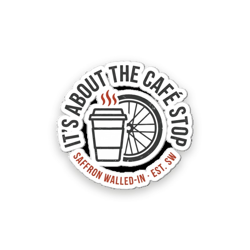 Café Stop sticker